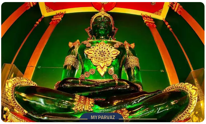 The Emerald Buddha statue in Thailand